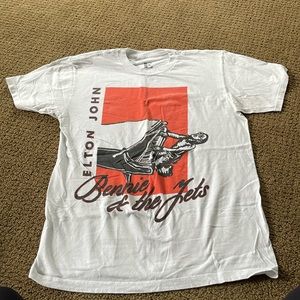 Suze M graphic t-shirt, Elton John